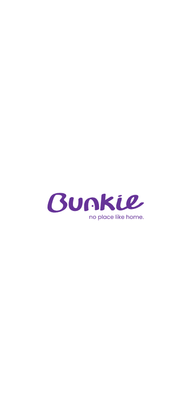 Bunkie welcome screen