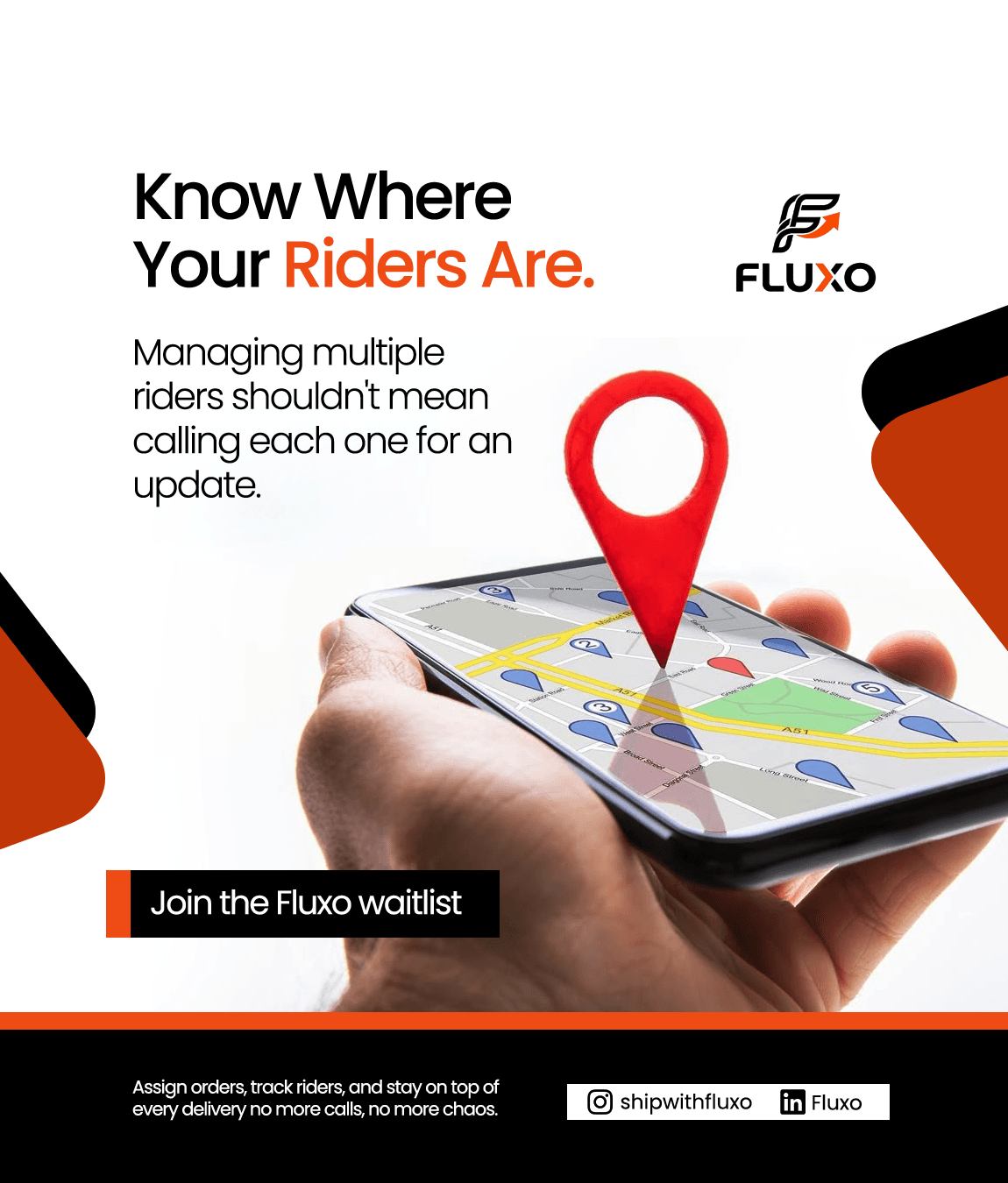 Fluxo — Rider Management