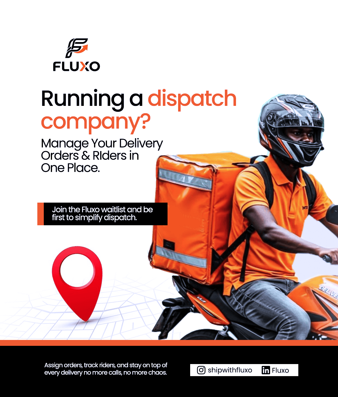 Fluxo — Waitlist Flyer
