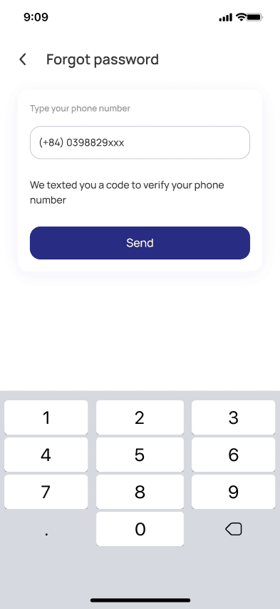 Forgot Password Step 2