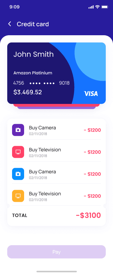 Credit Card View 1