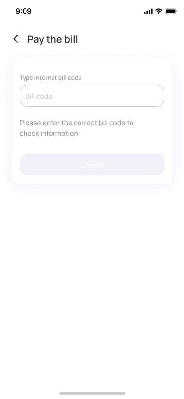 Electric Bill Step 1