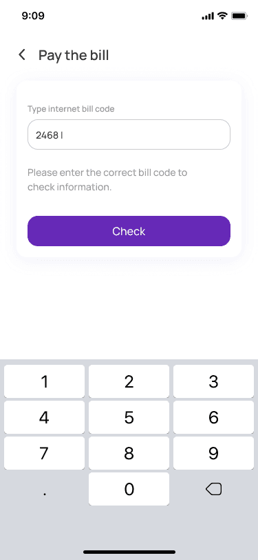 Electric Bill Step 2