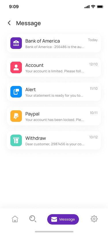 Messages Inbox