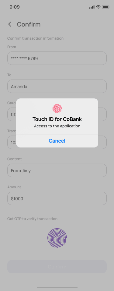 Transfer Confirmation 4