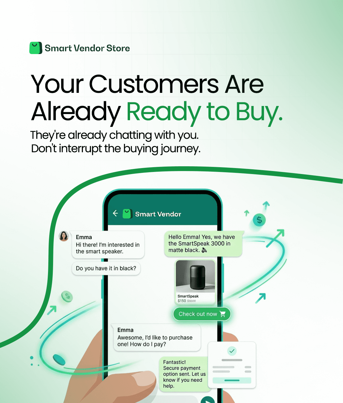 Smartvendor — One Chat, One Sale Post 2
