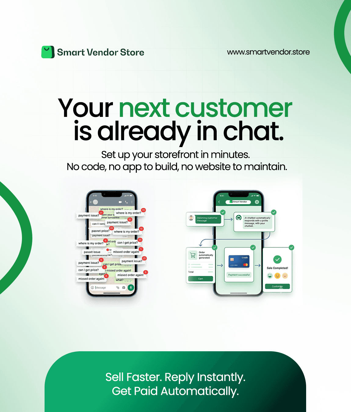 Smartvendor — WhatsApp Is the Better Way to Sell